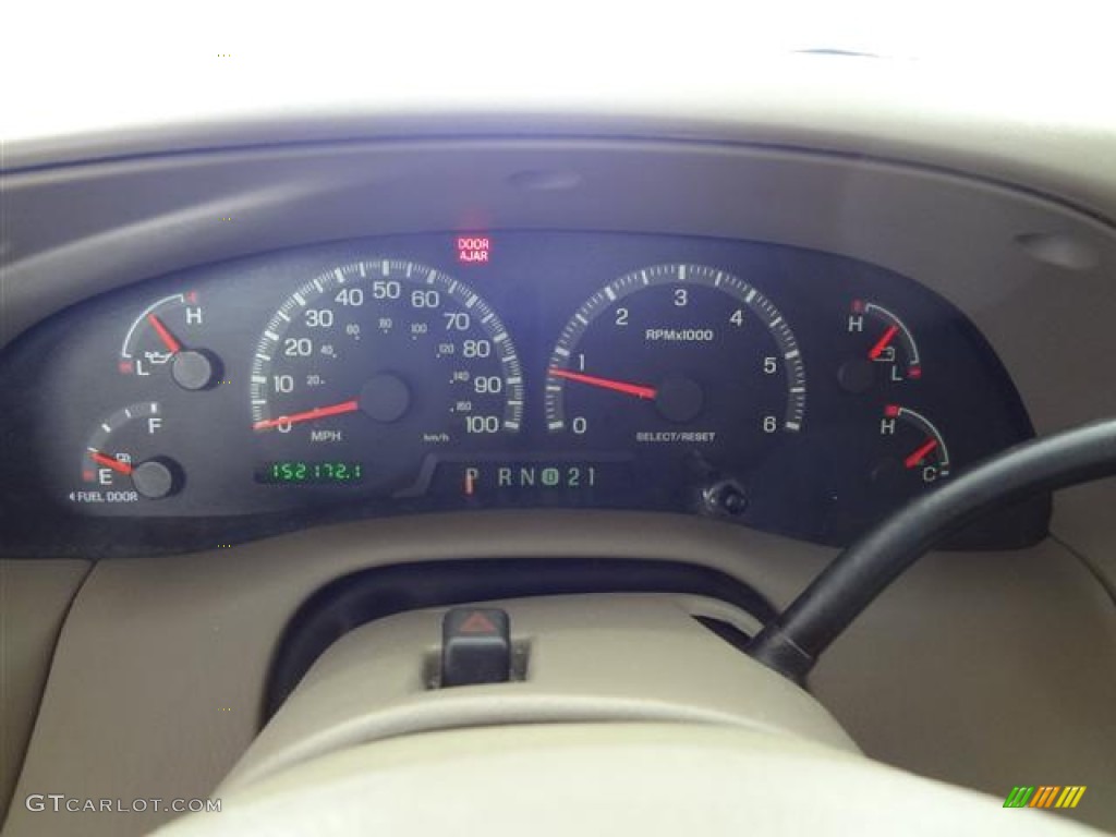 2002 F150 XLT SuperCrew - Dark Highland Green Metallic / Medium Parchment photo #15