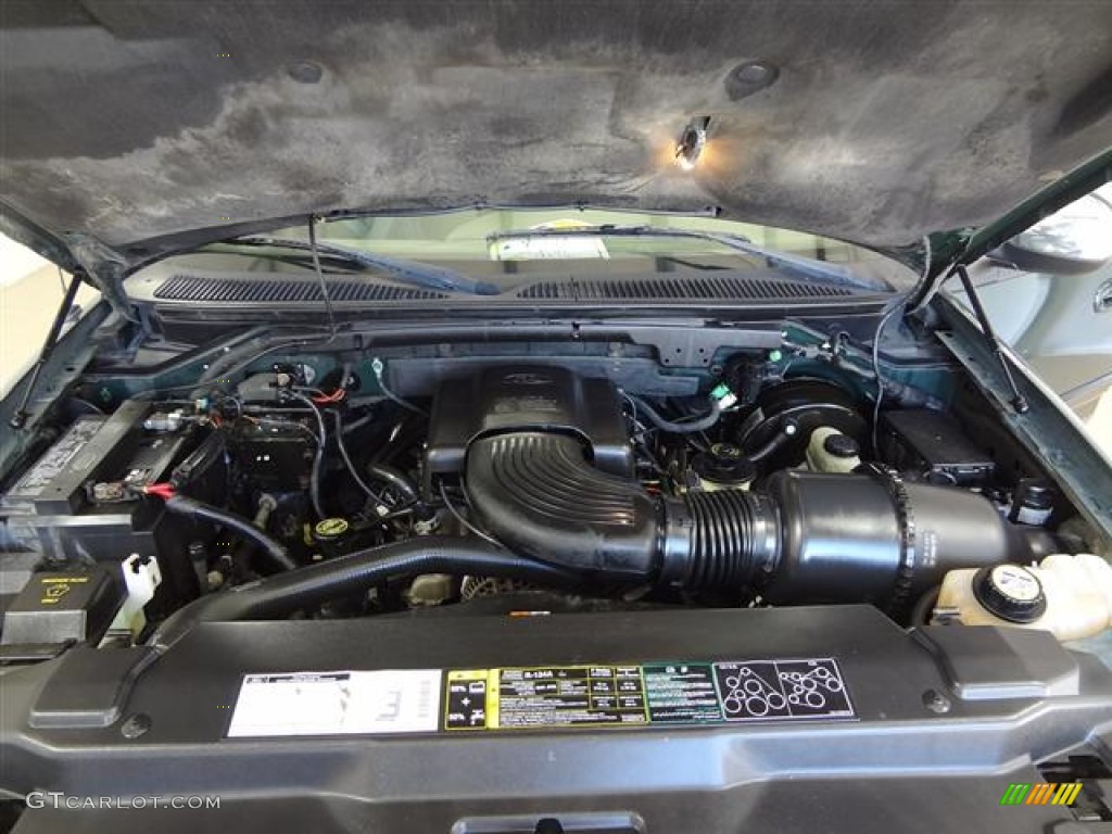 2002 F150 XLT SuperCrew - Dark Highland Green Metallic / Medium Parchment photo #17