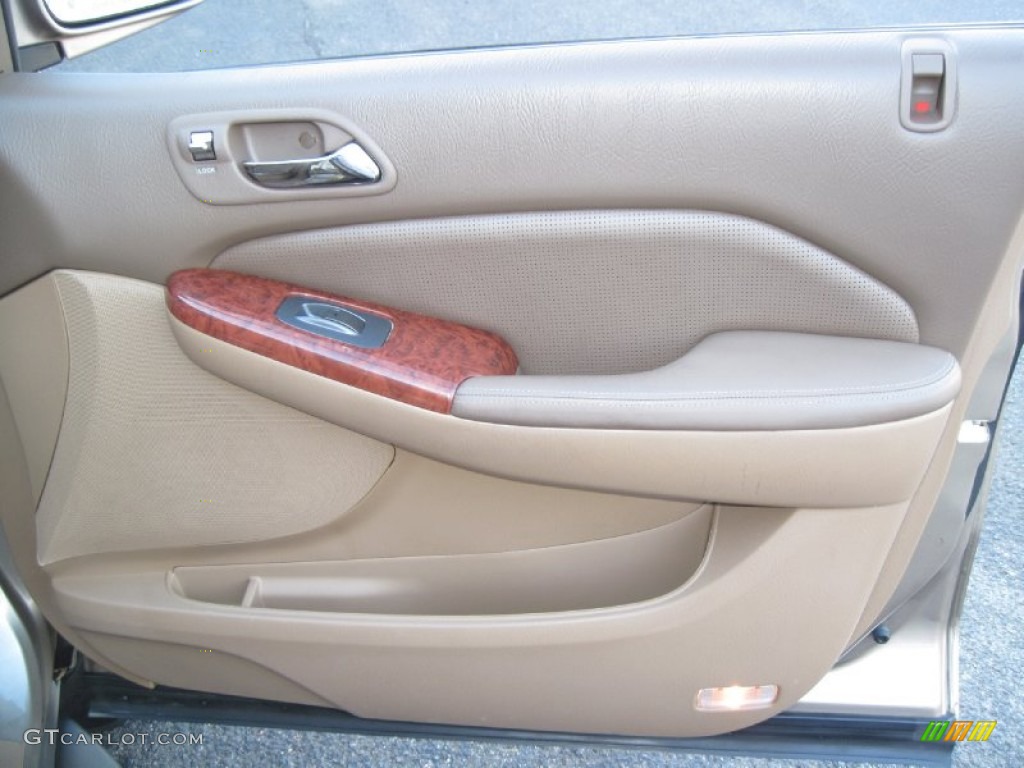 2004 MDX  - Sandstone Metallic / Saddle photo #34