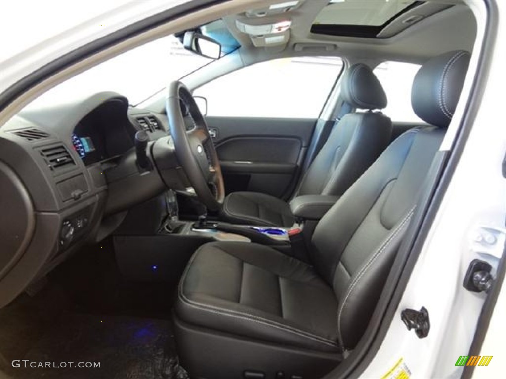 Charcoal Black Interior 2012 Ford Fusion Hybrid Photo #57395845