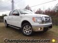 2011 White Platinum Metallic Tri-Coat Ford F150 Lariat SuperCrew  photo #1