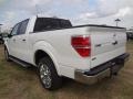 2011 White Platinum Metallic Tri-Coat Ford F150 Lariat SuperCrew  photo #5