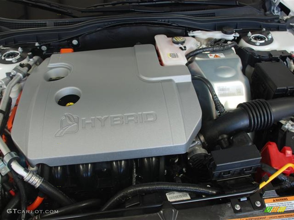 2012 Ford Fusion Hybrid 2.5 Liter Atkinson Cycle DOHC 16-Valve VVT Duratec 4 Cylinder Gasoline/Electric Hybrid Engine Photo #57397192