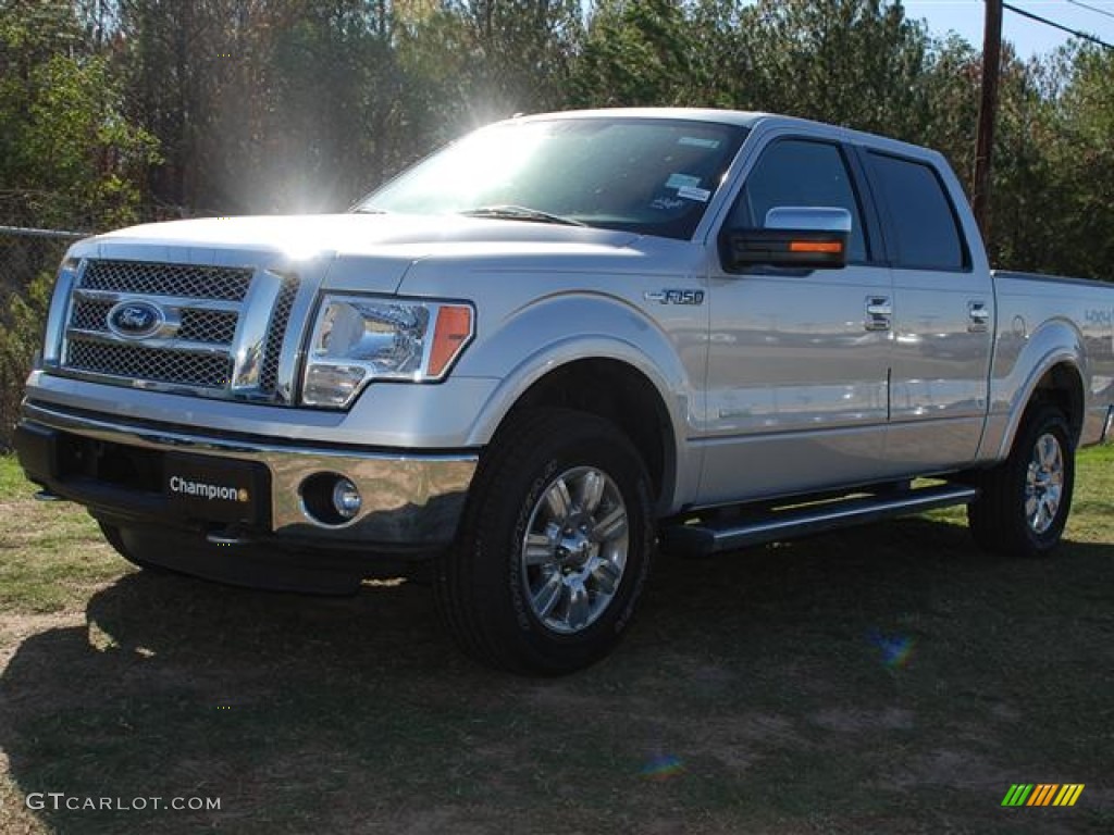 2011 Ingot Silver Metallic Ford F150 Lariat Supercrew 4x4 #57354727 