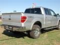 2011 Ingot Silver Metallic Ford F150 Lariat SuperCrew 4x4  photo #6