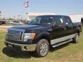 2011 Tuxedo Black Metallic Ford F150 XLT SuperCrew  photo #3