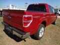 2011 Red Candy Metallic Ford F150 Lariat SuperCrew 4x4  photo #8