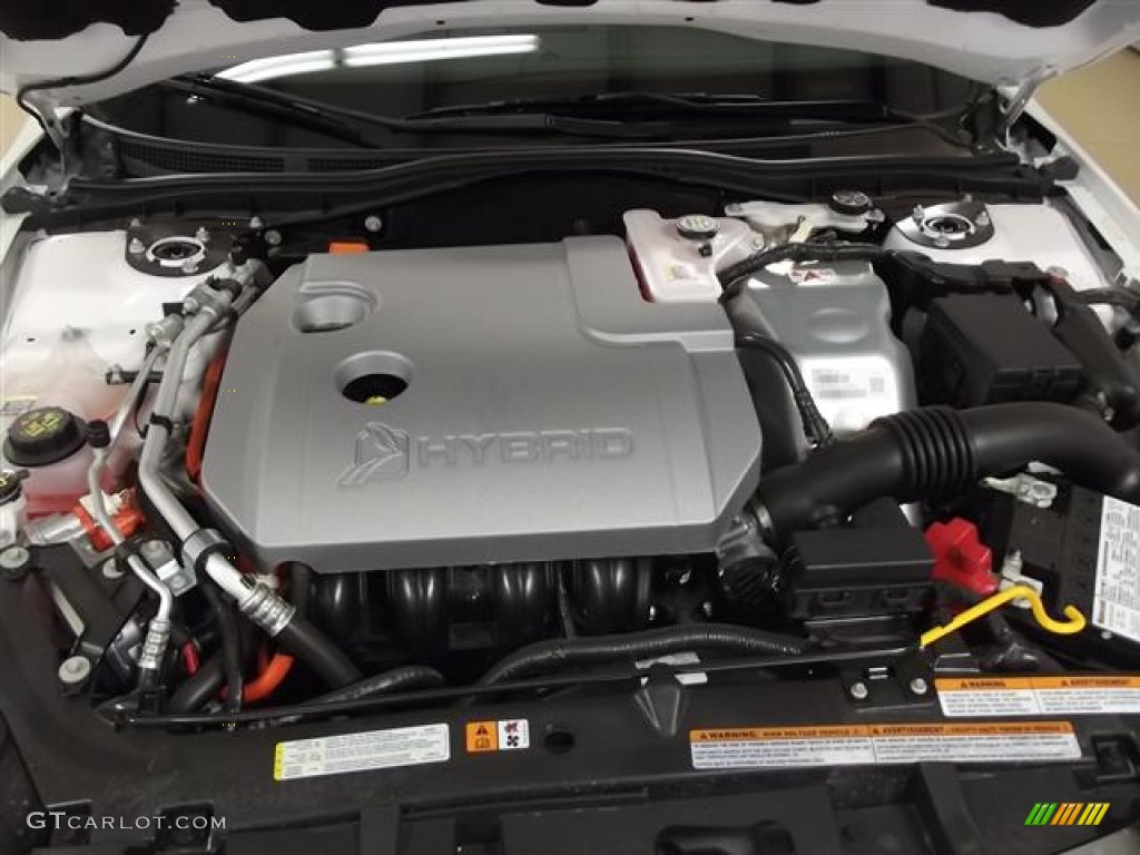2012 Ford Fusion Hybrid 2.5 Liter Atkinson Cycle DOHC 16-Valve VVT Duratec 4 Cylinder Gasoline/Electric Hybrid Engine Photo #57398914