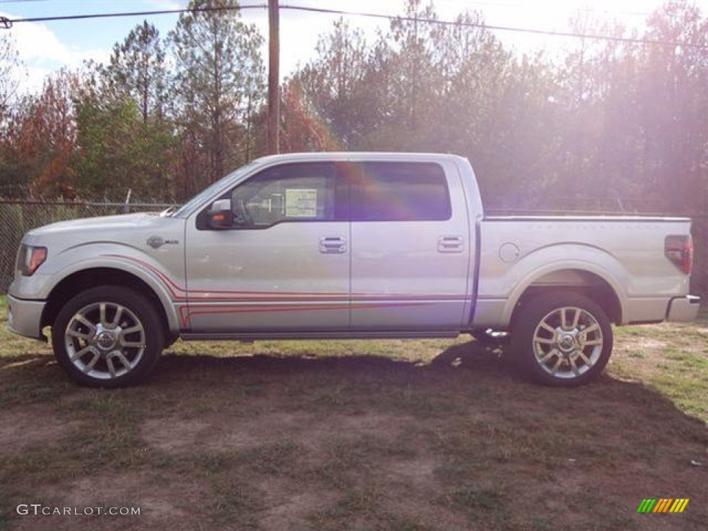 2011 F150 Harley-Davidson SuperCrew 4x4 - Ingot Silver Metallic / Black/Silver Smoke photo #4