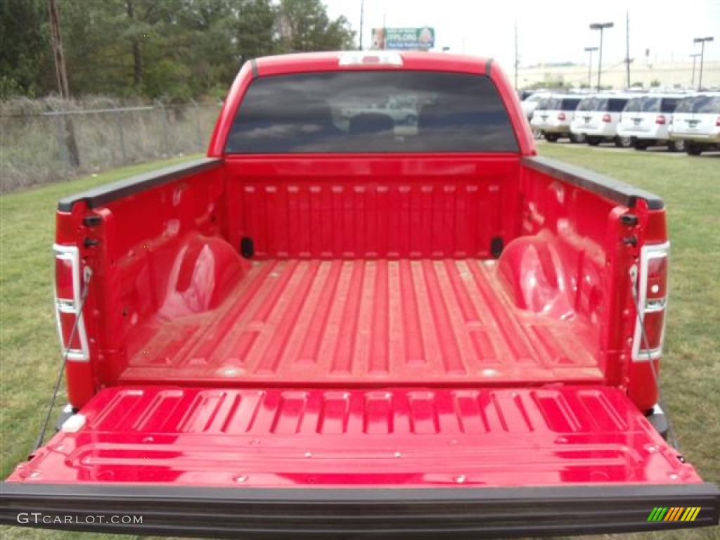 2011 F150 XLT SuperCrew - Race Red / Steel Gray photo #10