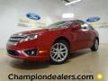 2012 Red Candy Metallic Ford Fusion SEL  photo #1