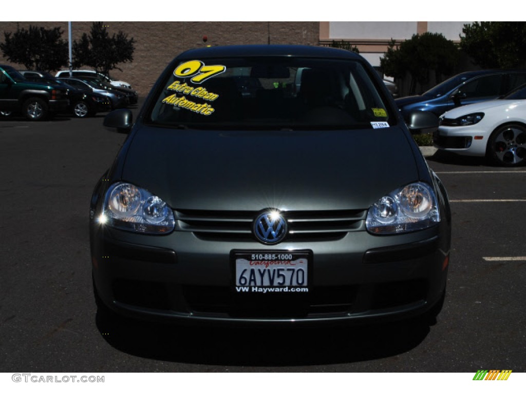2007 Rabbit 2 Door - Sage Green Metallic / Anthracite photo #2