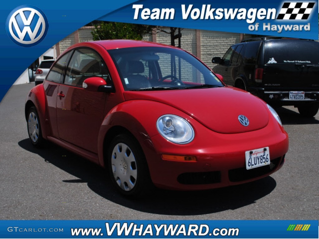 2010 New Beetle 2.5 Coupe - Salsa Red / Black photo #1