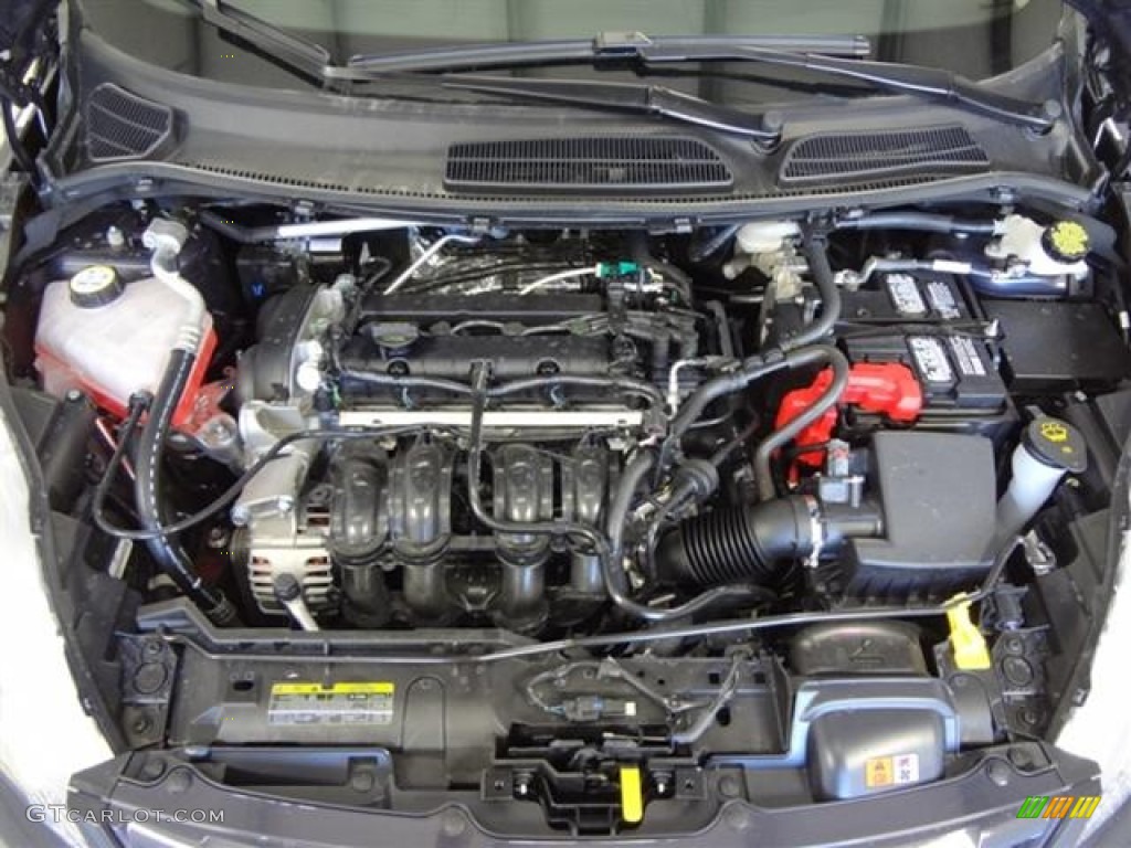 2012 Ford Fiesta S Sedan 1.6 Liter DOHC 16-Valve Ti-VCT Duratec 4 Cylinder Engine Photo #57402494