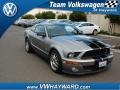 2009 Vapor Silver Metallic Ford Mustang Shelby GT500 Coupe  photo #1