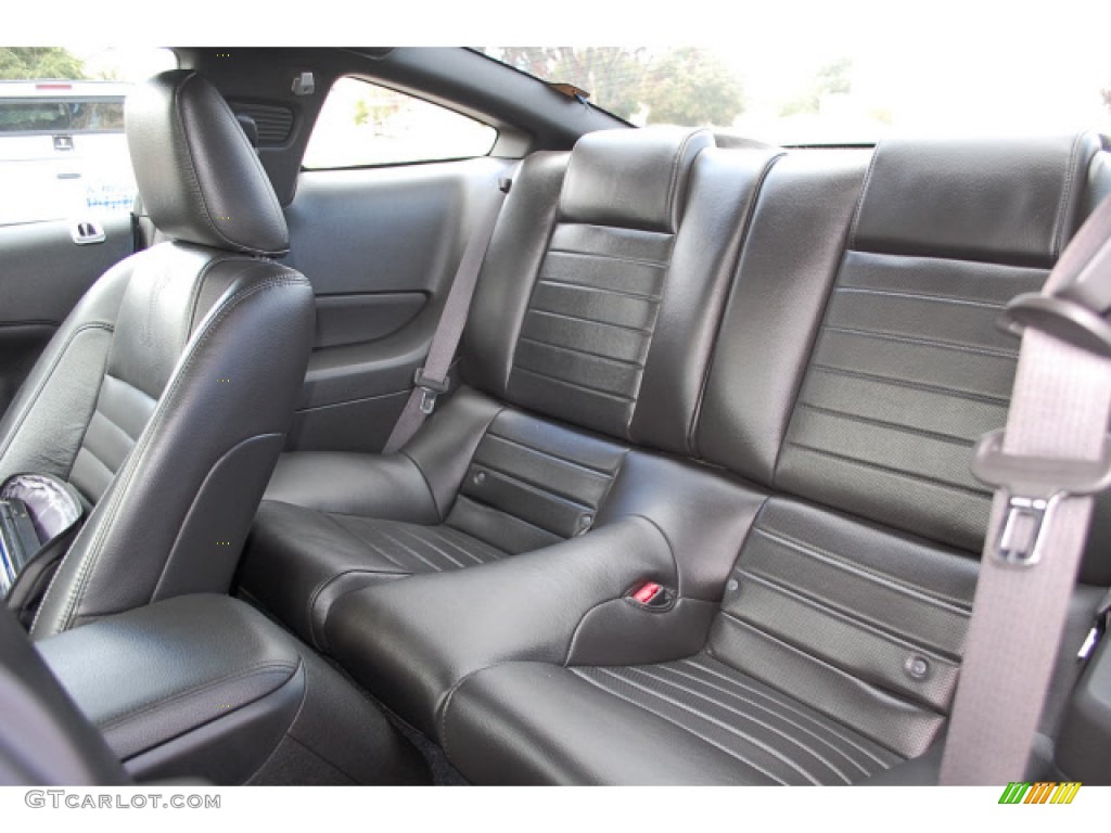 Black/Black Interior 2009 Ford Mustang Shelby GT500 Coupe Photo #57402905