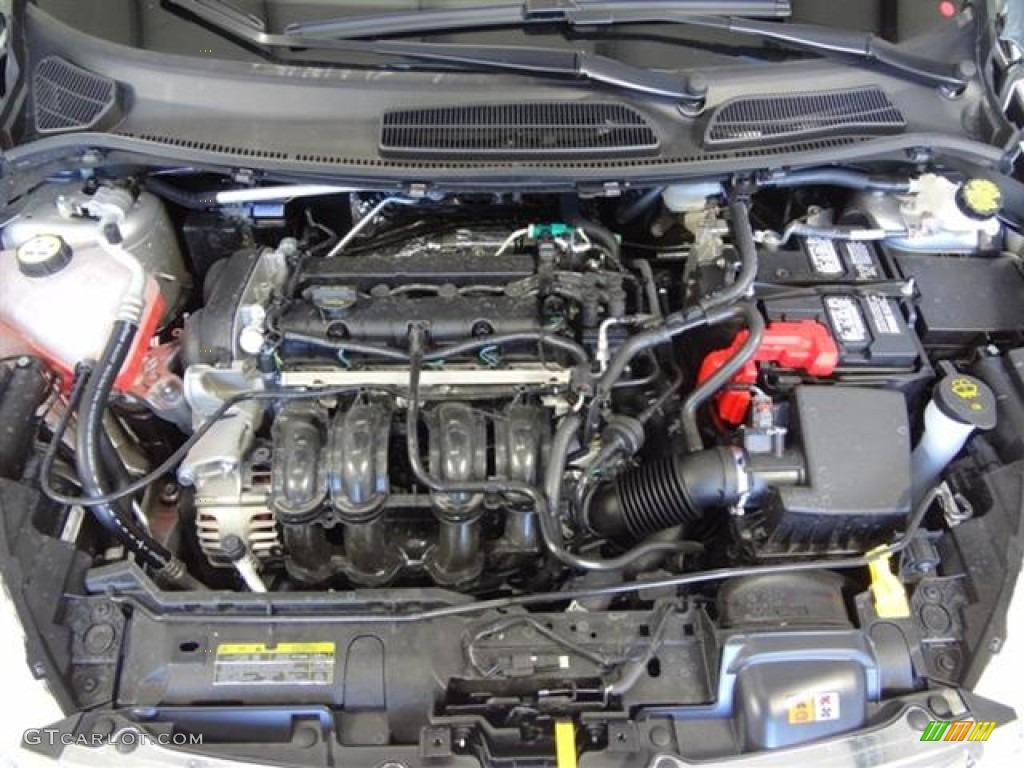 2012 Ford Fiesta SE Sedan 1.6 Liter DOHC 16-Valve Ti-VCT Duratec 4 Cylinder Engine Photo #57402944