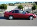 1992 Bordeaux Red Pearl Honda Accord EX Sedan  photo #2