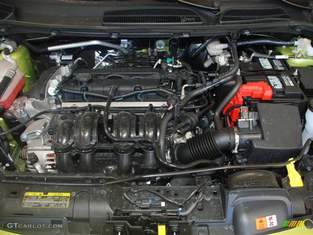 2012 Ford Fiesta SE Hatchback 1.6 Liter DOHC 16-Valve Ti-VCT Duratec 4 Cylinder Engine Photo #57403565