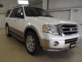 White Platinum Tri-Coat - Expedition XLT Photo No. 3