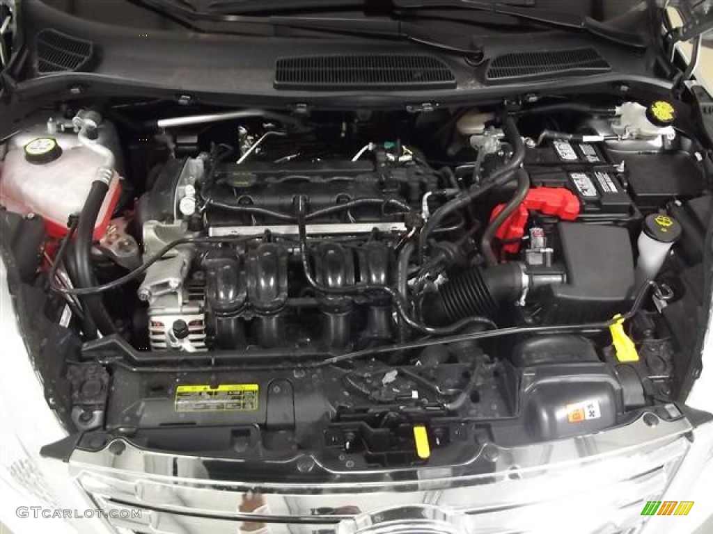 2012 Ford Fiesta SE Sedan 1.6 Liter DOHC 16-Valve Ti-VCT Duratec 4 Cylinder Engine Photo #57403991