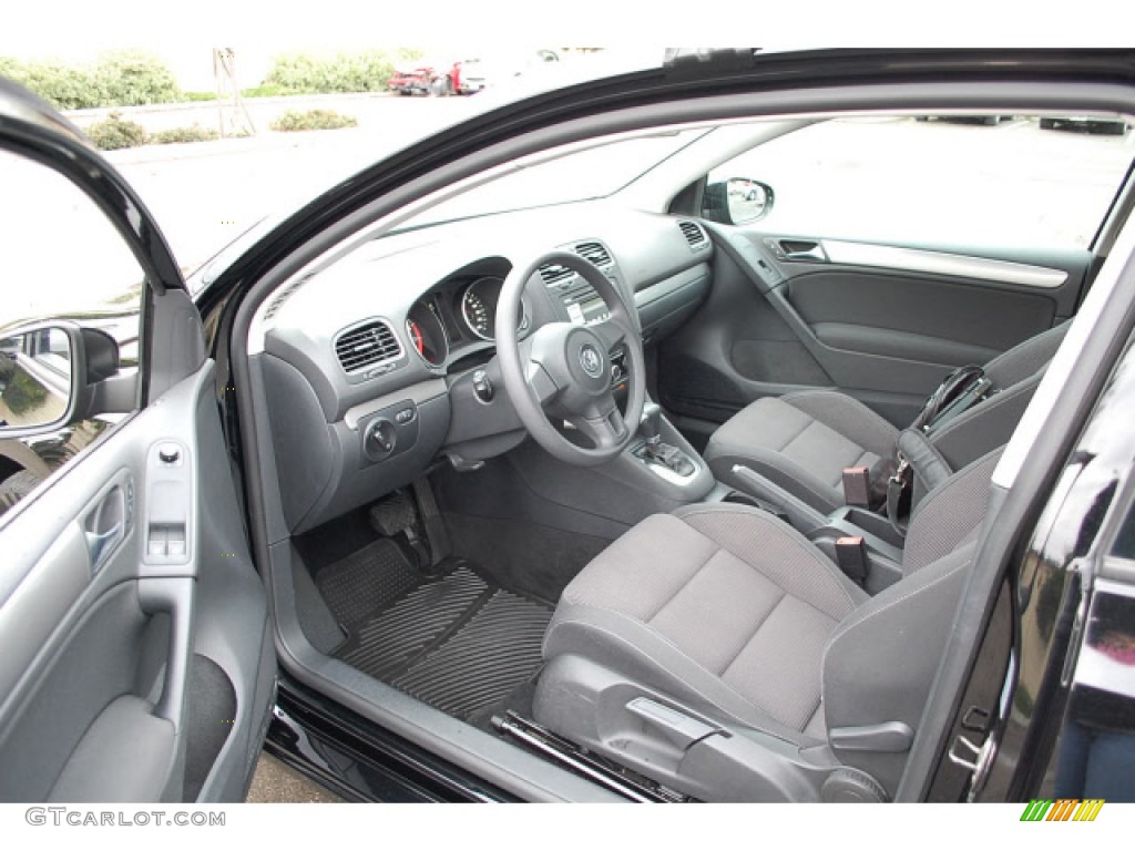 Titan Black Interior 2010 Volkswagen Golf 2 Door Photo #57404060