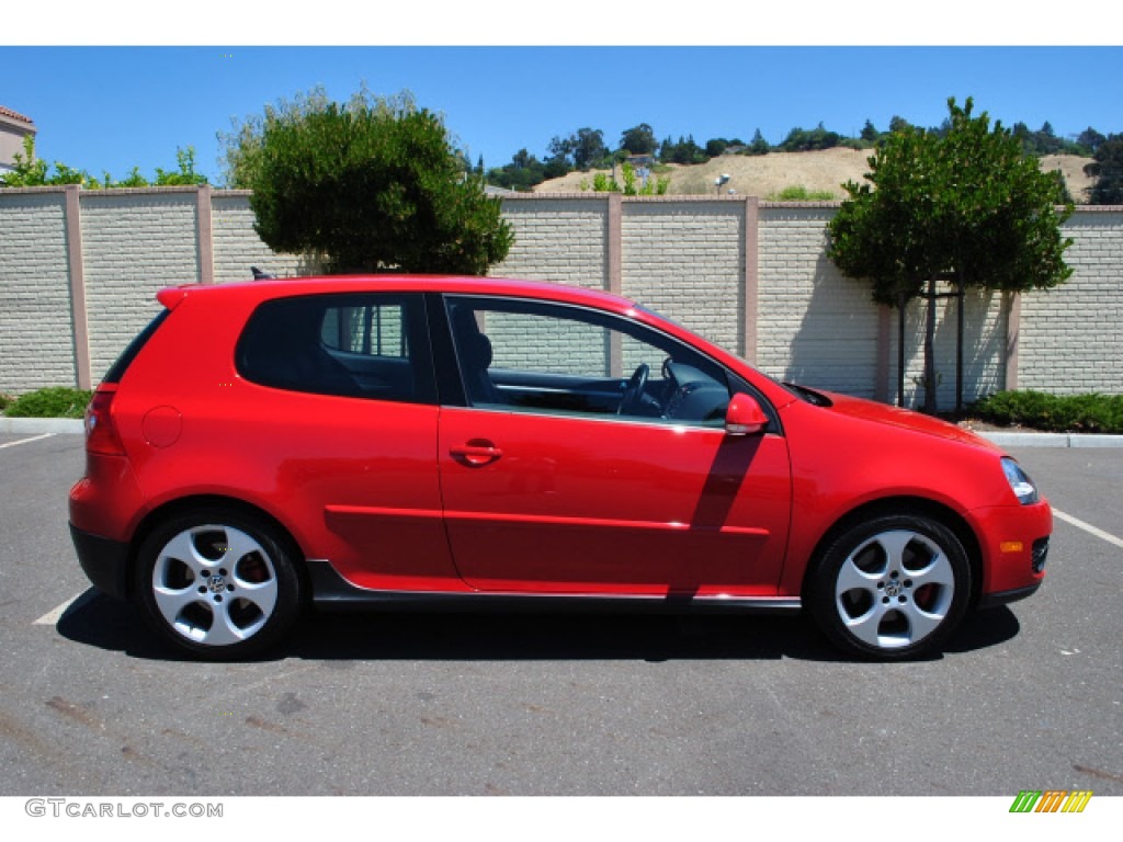 Tornado Red 2009 Volkswagen GTI 2 Door Exterior Photo #57404525