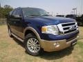 2011 Dark Blue Pearl Metallic Ford Expedition XLT  photo #2