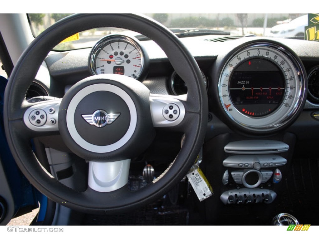 2007 Cooper S Hardtop - Laser Blue Metallic / Grey/Carbon Black photo #7