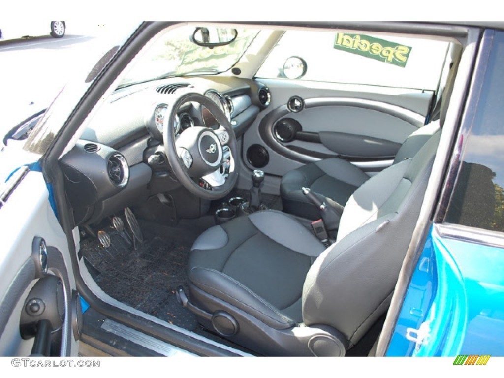 2007 Cooper S Hardtop - Laser Blue Metallic / Grey/Carbon Black photo #8