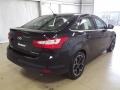 2012 Black Ford Focus Titanium Sedan  photo #4