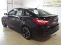 2012 Black Ford Focus Titanium Sedan  photo #6