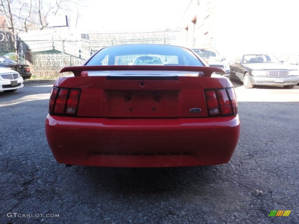 2003 Mustang V6 Coupe - Redfire Metallic / Medium Graphite photo #7
