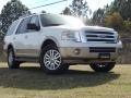White Platinum Tri-Coat 2011 Ford Expedition XLT
