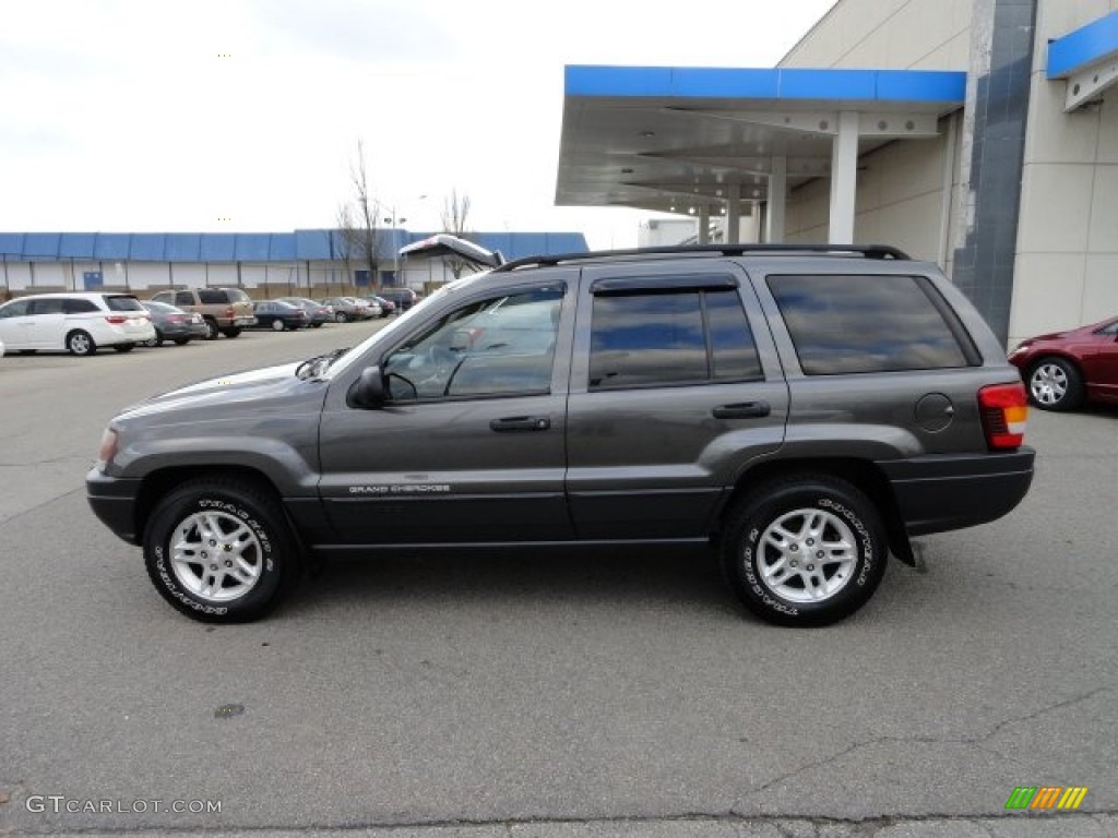 2003 Grand Cherokee Laredo 4x4 - Graphite Metallic / Dark Slate Gray photo #2