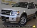 White Platinum Tri-Coat 2011 Ford Expedition XLT
