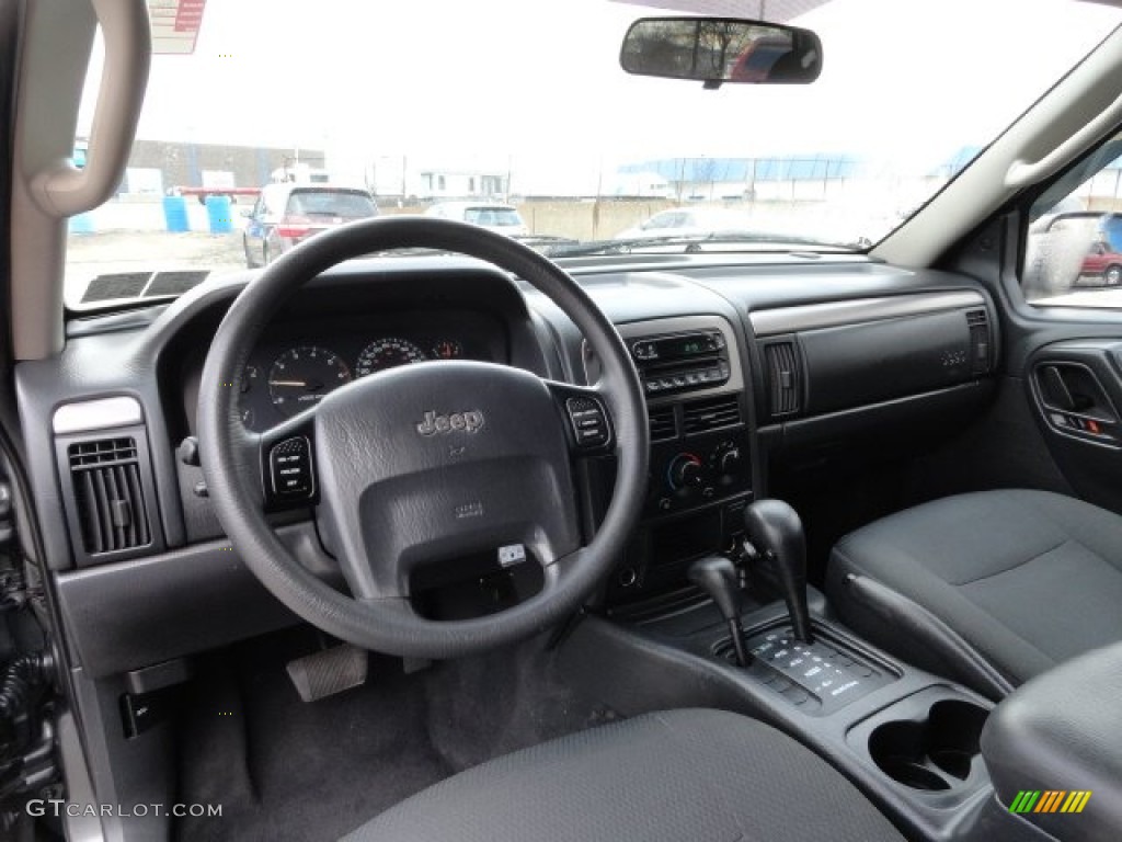 2003 Grand Cherokee Laredo 4x4 - Graphite Metallic / Dark Slate Gray photo #12