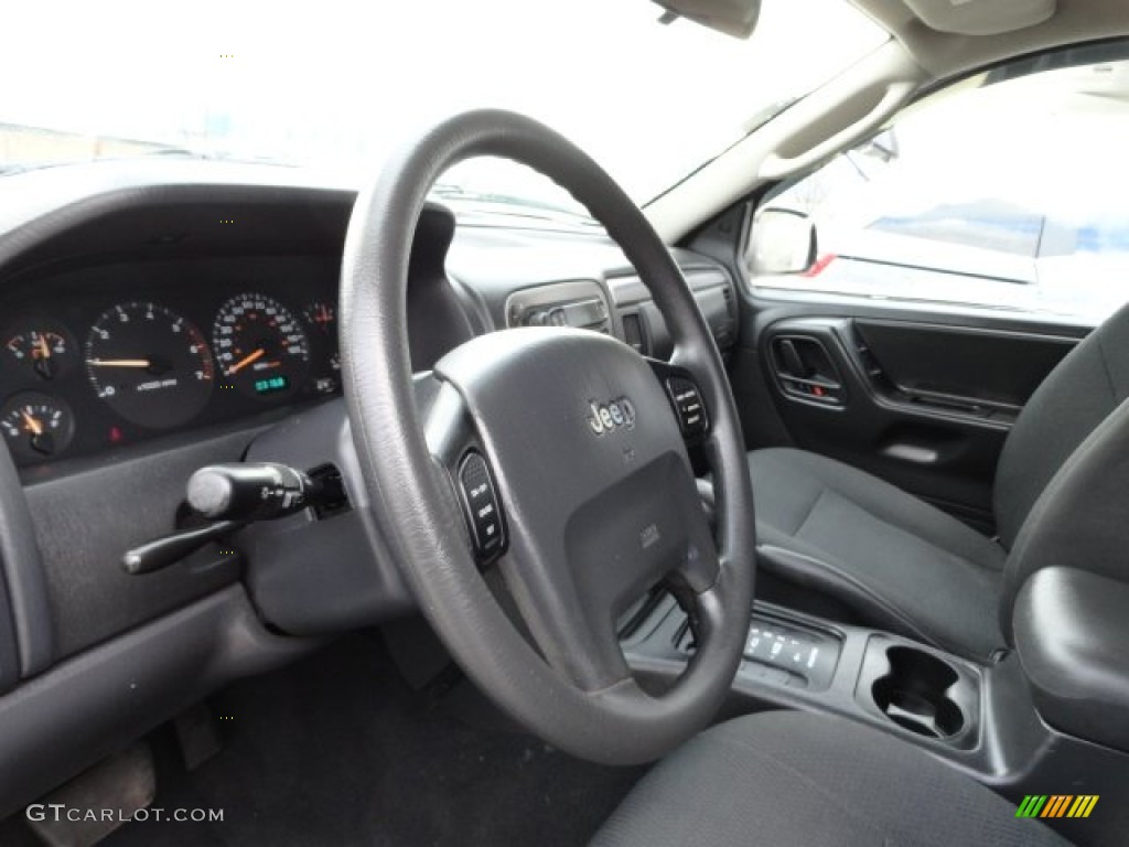 2003 Grand Cherokee Laredo 4x4 - Graphite Metallic / Dark Slate Gray photo #16