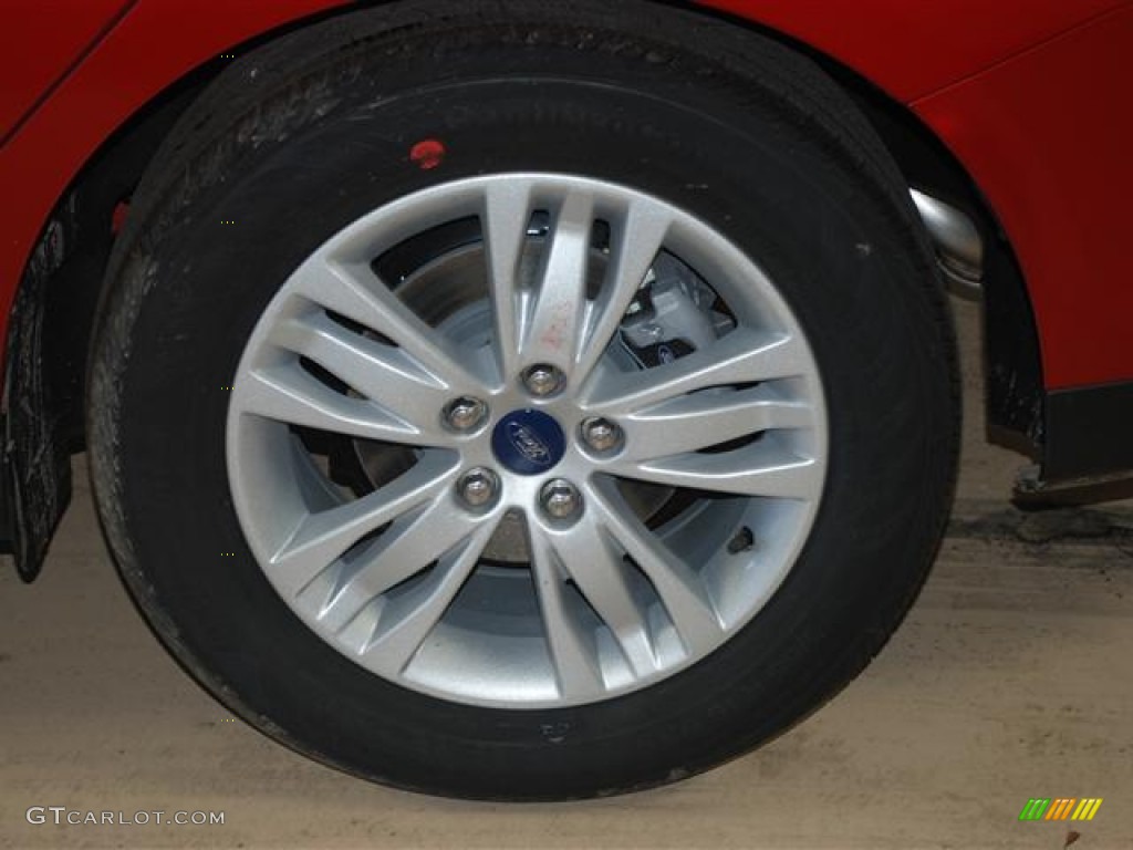 2012 Focus SEL Sedan - Red Candy Metallic / Charcoal Black photo #7