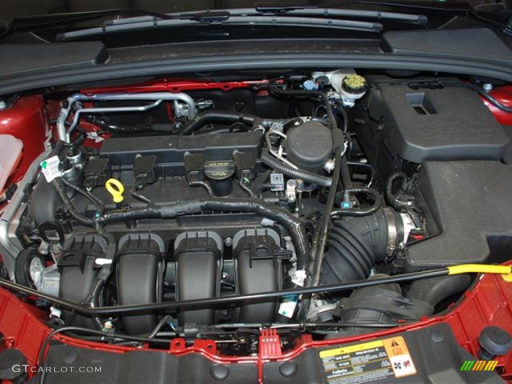 2012 Focus SEL Sedan - Red Candy Metallic / Charcoal Black photo #18