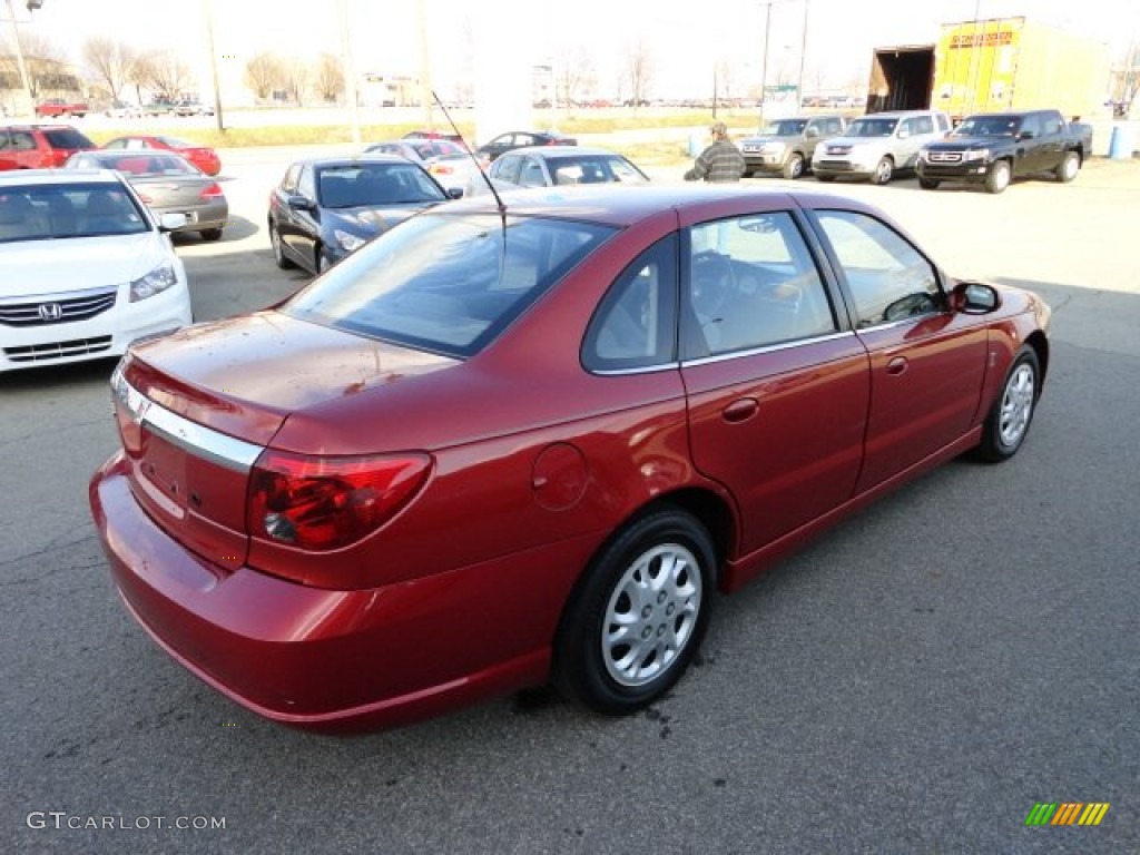 2003 L Series L200 Sedan - Medium Red / Gray photo #5