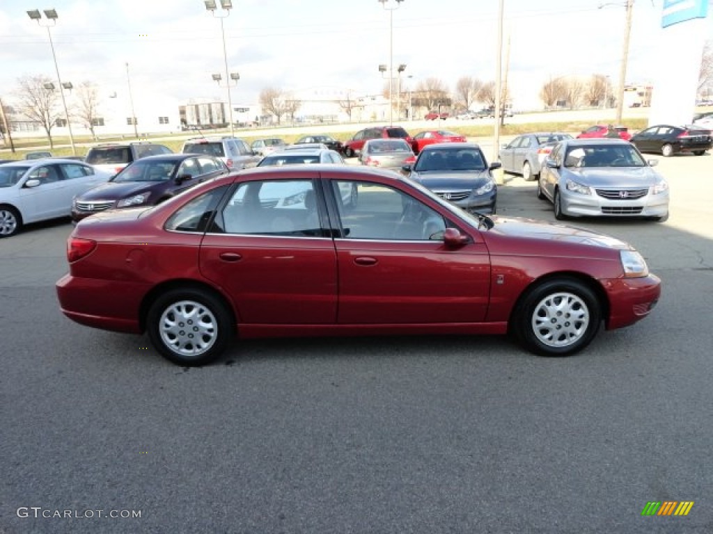 2003 L Series L200 Sedan - Medium Red / Gray photo #6