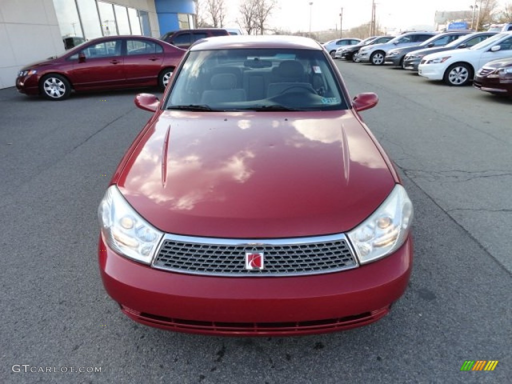 2003 L Series L200 Sedan - Medium Red / Gray photo #8