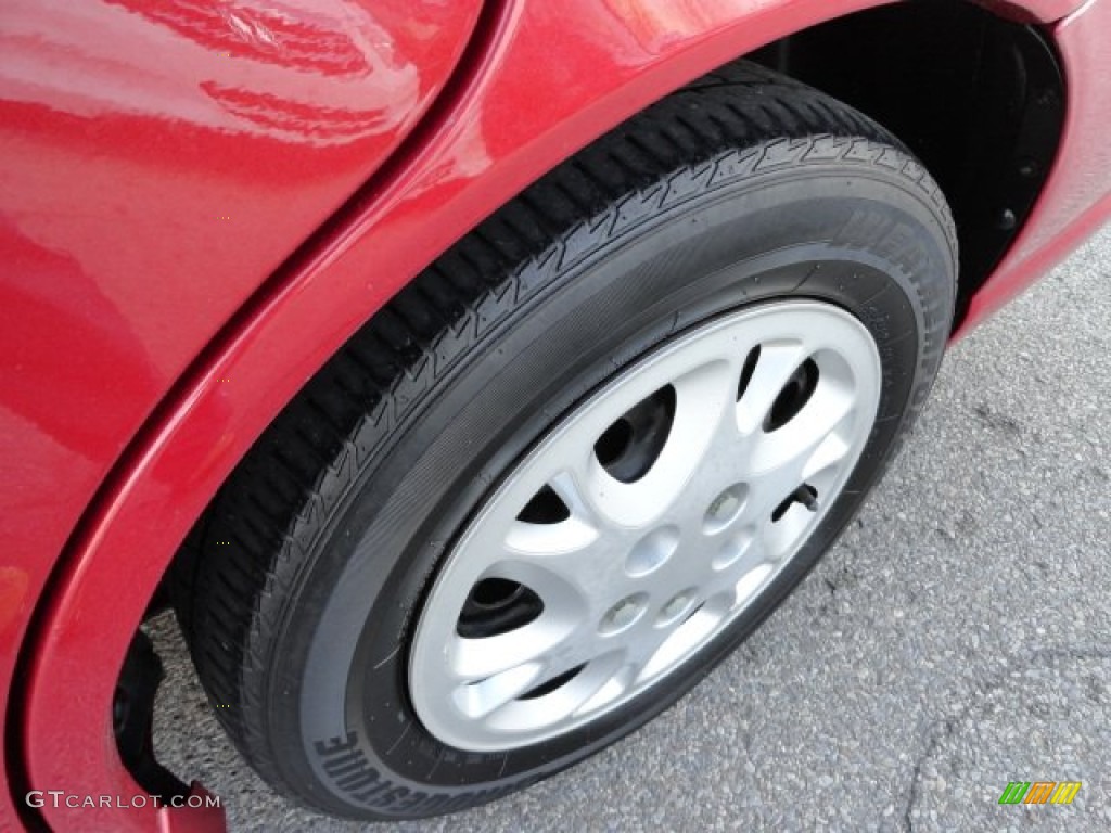 2003 L Series L200 Sedan - Medium Red / Gray photo #9