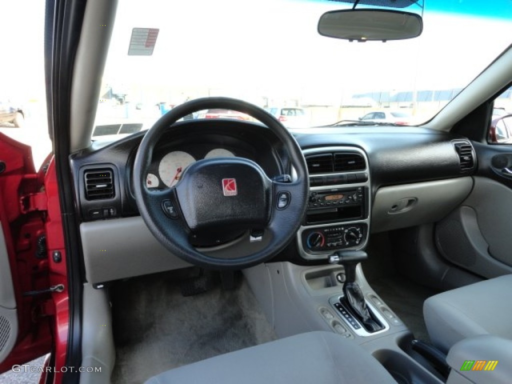 2003 L Series L200 Sedan - Medium Red / Gray photo #12