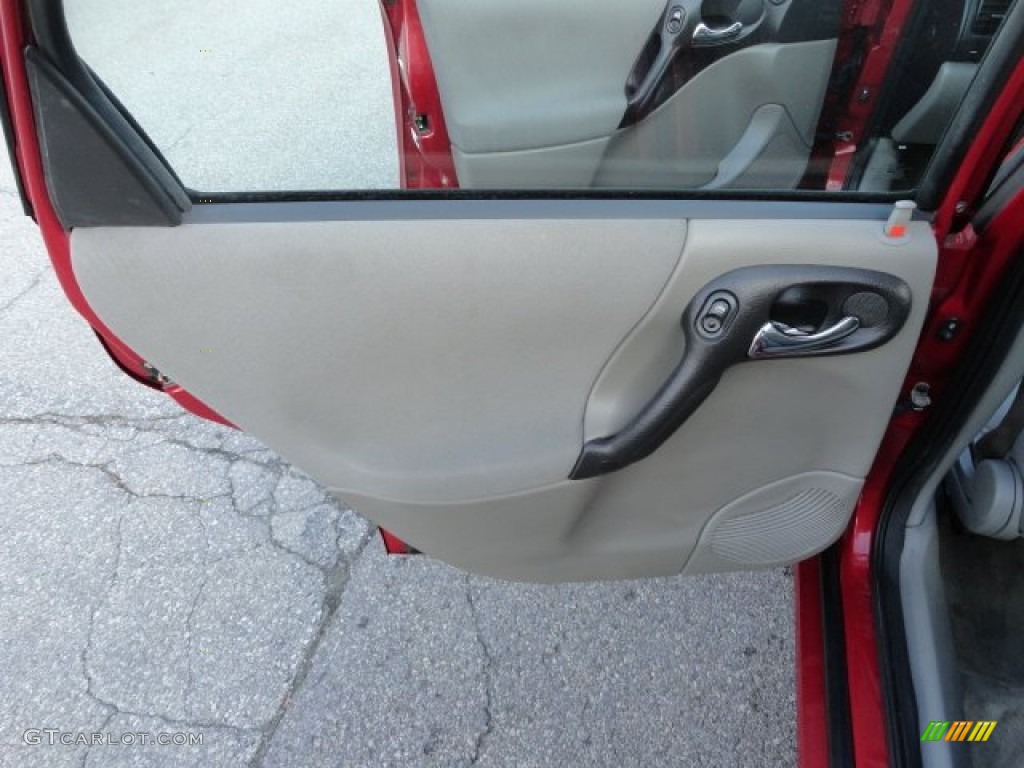 2003 L Series L200 Sedan - Medium Red / Gray photo #13