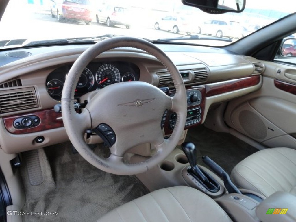 2001 Sebring LXi Convertible - Shale Green Metallic / Sandstone photo #12