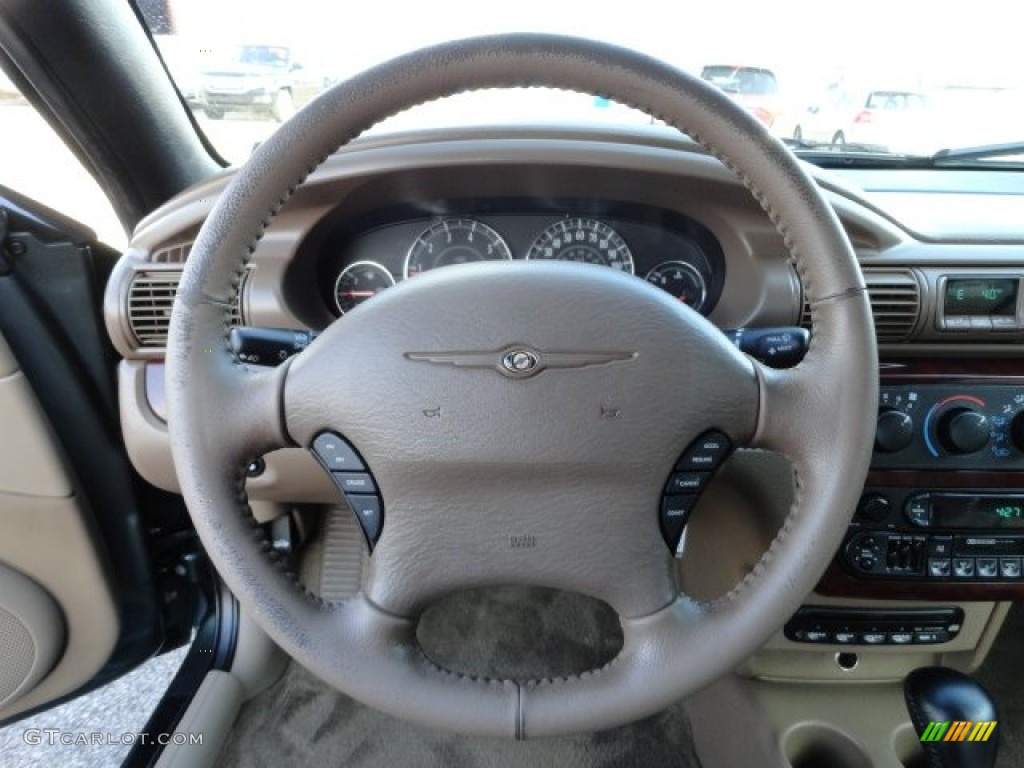 2001 Sebring LXi Convertible - Shale Green Metallic / Sandstone photo #17