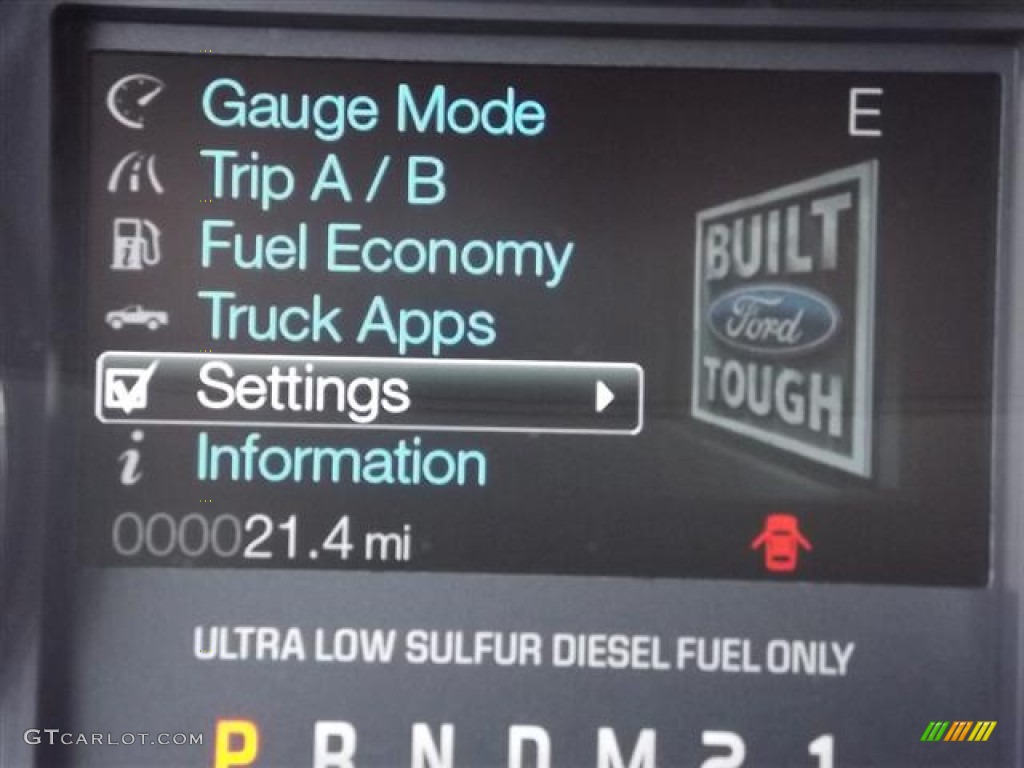 2011 F250 Super Duty Lariat Crew Cab - Sterling Grey Metallic / Black Two Tone Leather photo #16