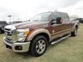 Front 3/4 View of 2011 F250 Super Duty Lariat Crew Cab